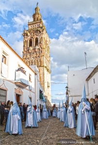 Nazarenos de Santísimo el pasado Jueves Santo 2019